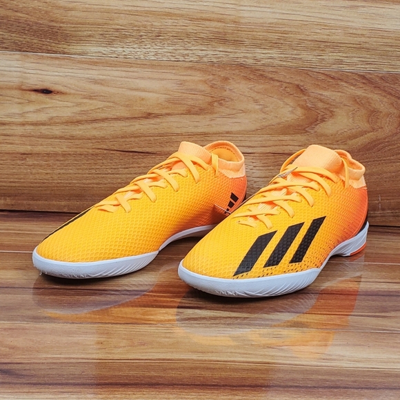Adidas Jr X Speedportal.3 Indoor J - 'Heatspawn Pack' Soccer Shoes Wmns Sz 7.5 - Picture 2 of 7